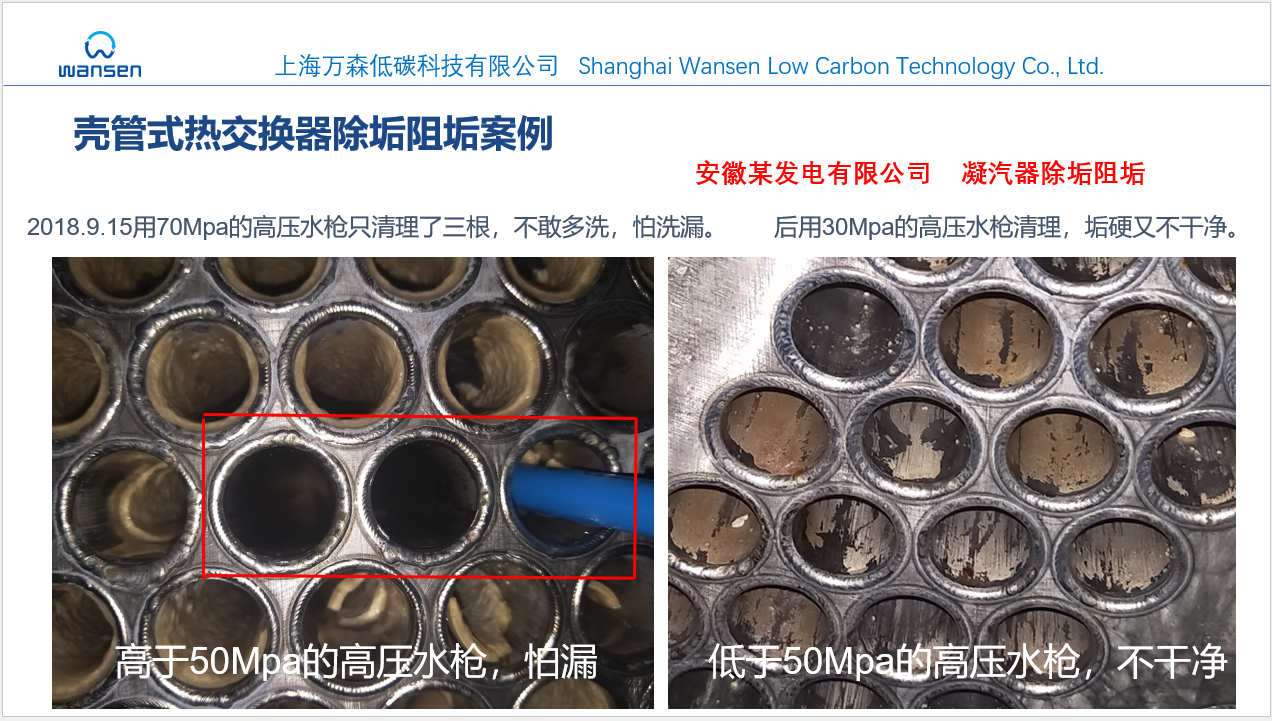 发电厂凝汽器物理除垢阻垢--电磁水波处理器--上海万森低碳科技